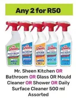 Game Mr. Sheen Cleaners offer