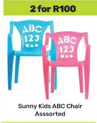 Game Sunny Kids ABC Chair Assorted offer