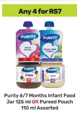 Game Purity 6/7 Months Infant Food offer