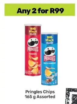 Game Pringles Chips 165 g Assorted offer