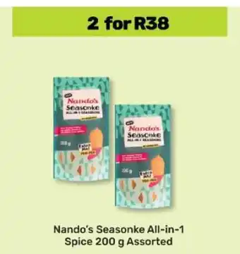 Game Nando’s Seasonke All-in-1 Spice 200 g Assorted offer