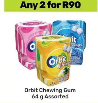 Game Orbit Chewing Gum offer