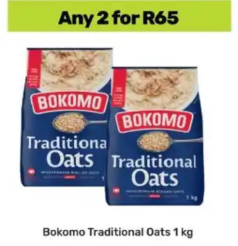 Game Bokomo Traditional Oats 1 kg offer