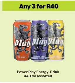 Game Power Play Energy Drink offer