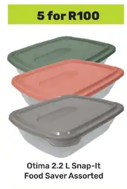 Game Otima 2.2 L Snap-It Food Saver Assorted offer