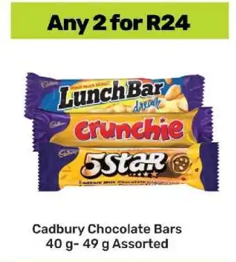 Game Cadbury Chocolate Bars offer