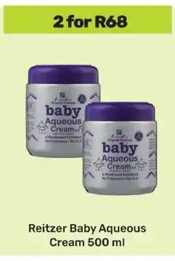 Game Reitzer Baby Aqueous Cream 500 ml offer