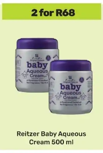 Game Reitzer Baby Aqueous Cream 500 ml offer