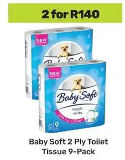 Game Baby Soft 2 Ply Toilet Tissue 9-Pack offer