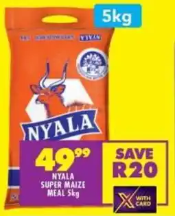 Shoprite Nyala super maize meal offer
