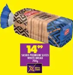 Shoprite Sasko premium slices white bread offer