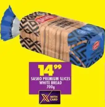 Shoprite Sasko premium slices white bread offer