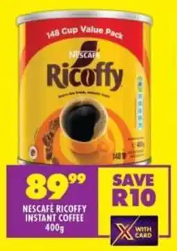 Shoprite Nescafé ricoffy instant coffee offer