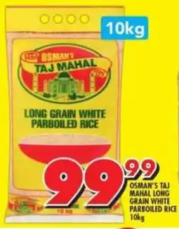 Shoprite Osman's taj mahal long grain white parboiled rice offer