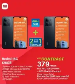 Incredible Connection Redmi 15C 128GB offer