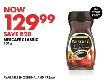 Woolworths Nescafe classic offer