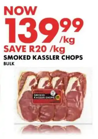 Woolworths Smoked kassler chops offer