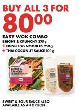 Woolworths Buy all 3 for 80 offer