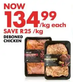 Woolworths Deboned chicken offer