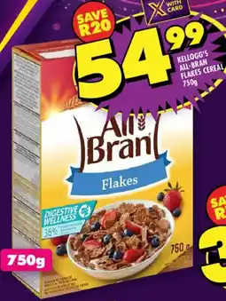 Shoprite Kellogg's all-bran flakes cereal offer