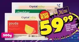 Shoprite Crystal valley cheddar/ gouda cheese offer
