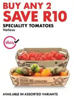 Woolworths Speciality tomatoes offer