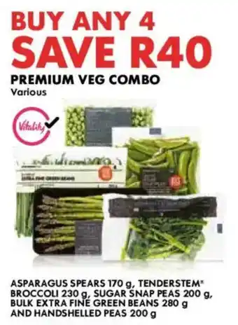 Woolworths Premium veg combo offer