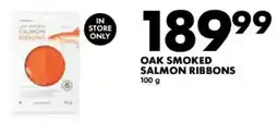 Woolworths Oak smoked salmon ribbons offer