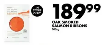 Woolworths Oak smoked salmon ribbons offer