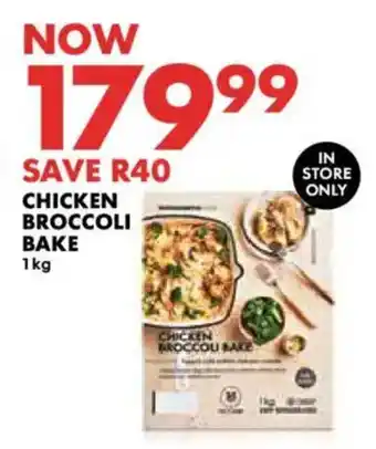 Woolworths Chicken broccoli bake offer