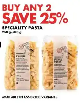 Woolworths Speciality pasta offer