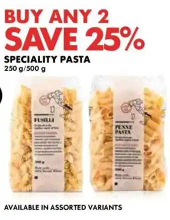 Woolworths Speciality pasta offer