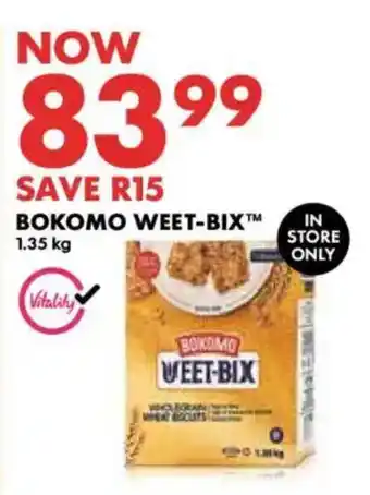 Woolworths Bokomo weet-bix offer