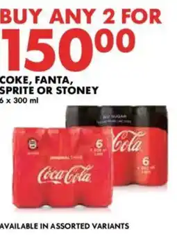 Woolworths Coke, fanta, sprite or stoney offer