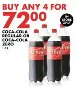 Woolworths Coca-cola regular or coca-cola zero offer