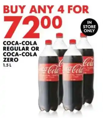 Woolworths Coca-cola regular or coca-cola zero offer