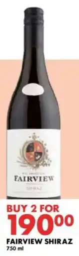 Woolworths Fairview shiraz offer