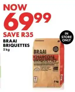Woolworths Braai briquettes offer