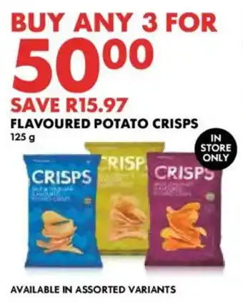 Woolworths Flavoured potato crisps offer