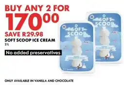 Woolworths Soft scoop ice cream offer