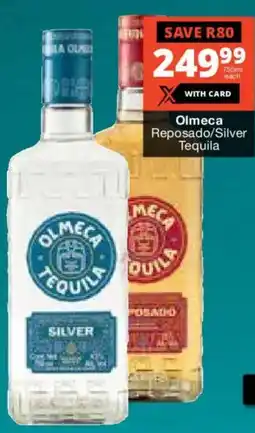 Checkers Liquor Shop Olmeca Reposado/ Silver Tequila offer