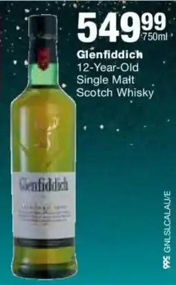 Checkers Liquor Shop Glenfiddich 12-Year-Old Single Malt Scotch Whisky offer