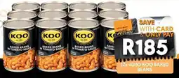 OBC Meat & Chicken Koo baked beans offer