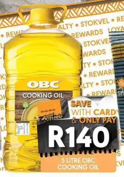 OBC Meat & Chicken Obc cooking oil offer