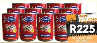 OBC Meat & Chicken Etosha pilchards offer