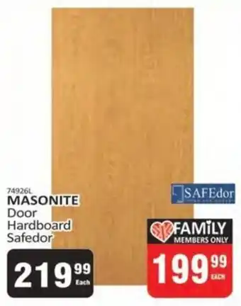 KitKat Cash and Carry SAFEdor Masonite Door Hardboard offer