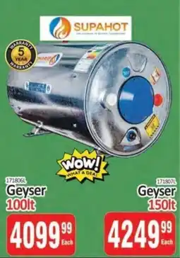 KitKat Cash and Carry Supahot Geyser offer