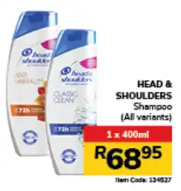 Jumbo Head & Shoulders Shampoo offer