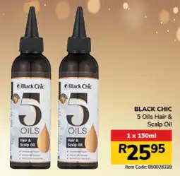 Jumbo BLACK CHIC 5 Oils Hair & Scalp Oil offer