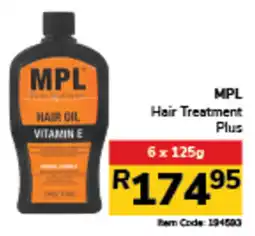 Jumbo MPL Hair Treatment Plus offer